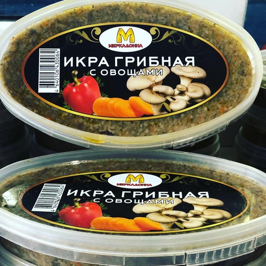

Икра грибная Меркадона с овощами 230 г