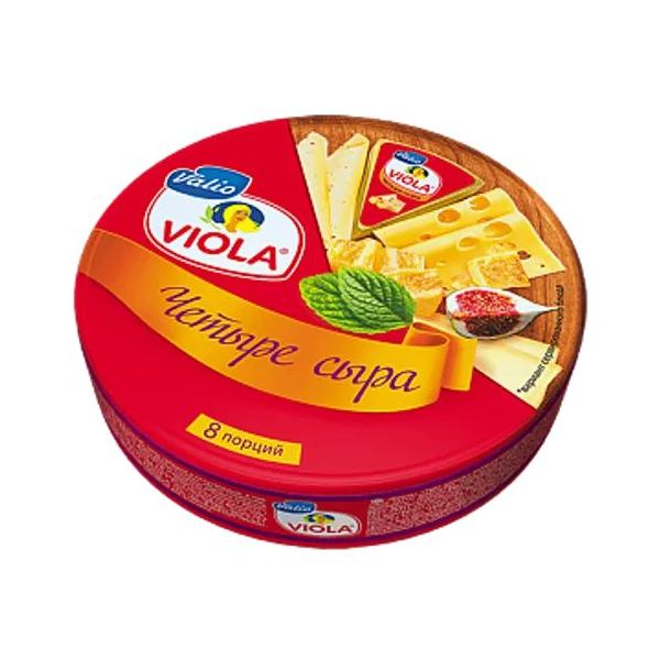 Плавленый сыр Valio Viola Четыре сыра 45% 130 г