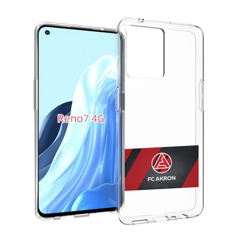 

Чехол MyPads фк акрон тольятти мужской для OPPO RENO 7 4G, Прозрачный, Tocco