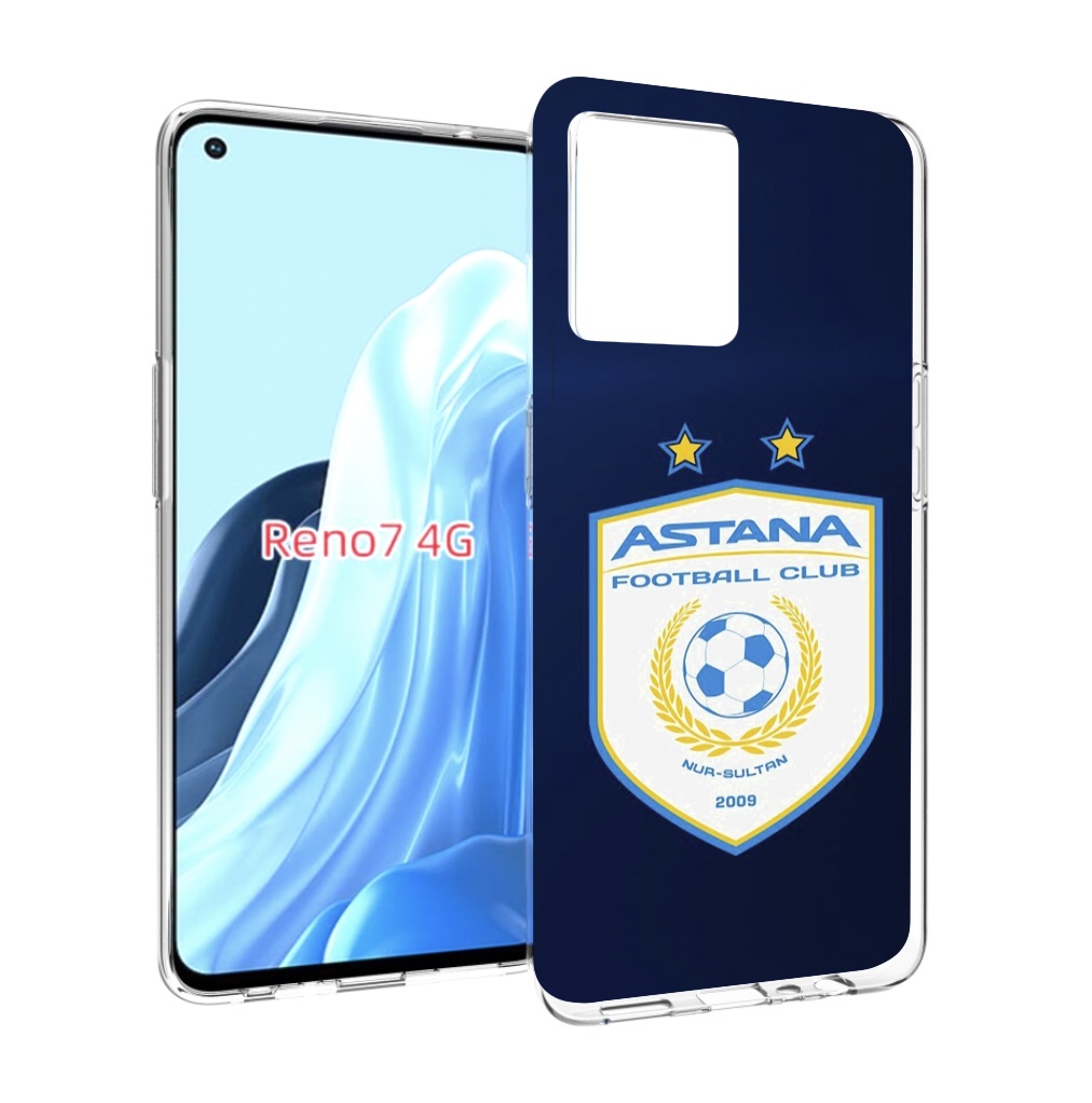 

Чехол MyPads фк астана нур султан для OPPO RENO 7 4G, Прозрачный, Tocco