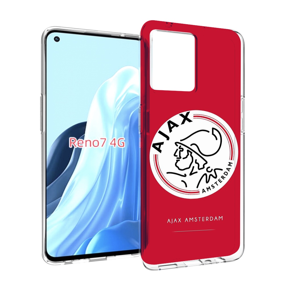 

Чехол MyPads фк аякс амстердам для OPPO RENO 7 4G, Прозрачный, Tocco