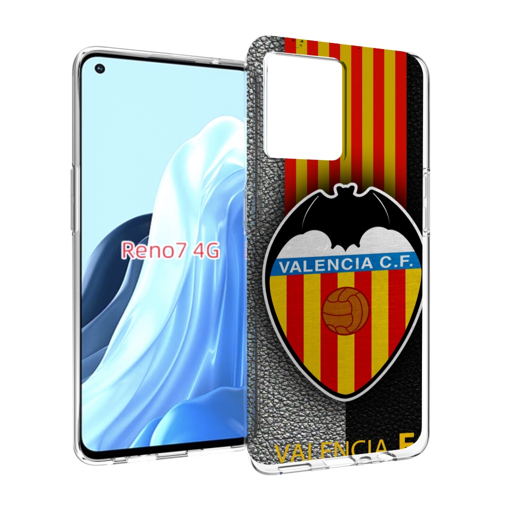 

Чехол MyPads фк валенсия мужской для OPPO RENO 7 4G, Прозрачный, Tocco