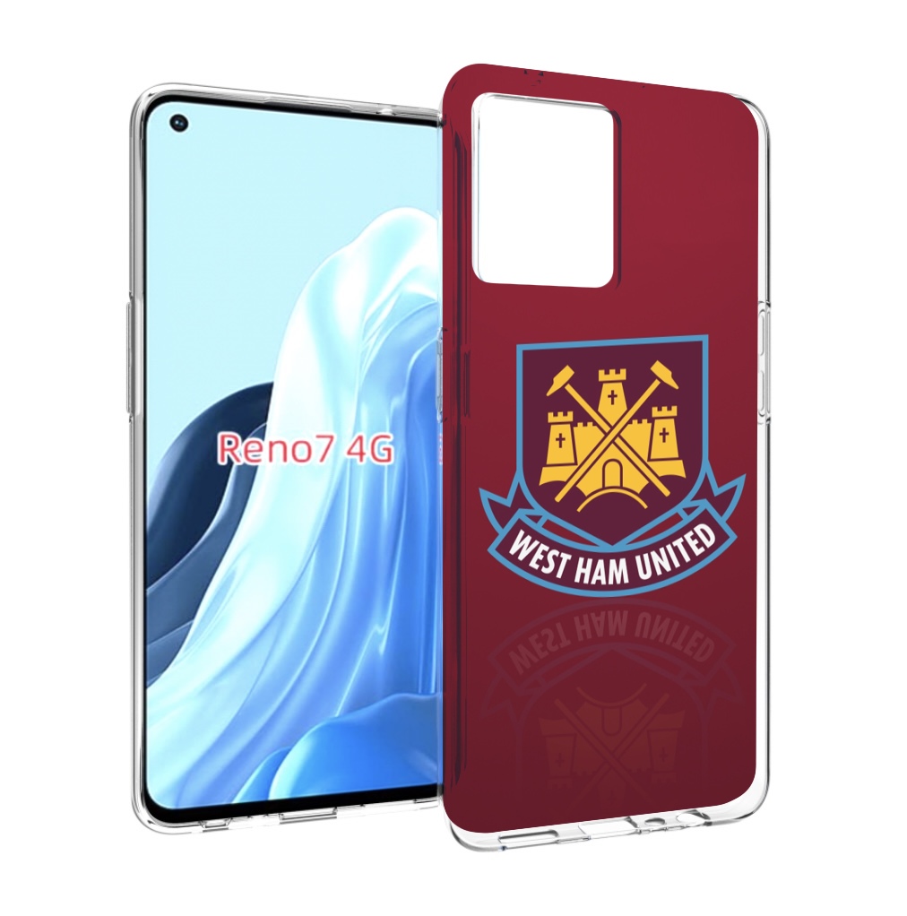 

Чехол MyPads фк вест хэм мужской для OPPO RENO 7 4G, Прозрачный, Tocco
