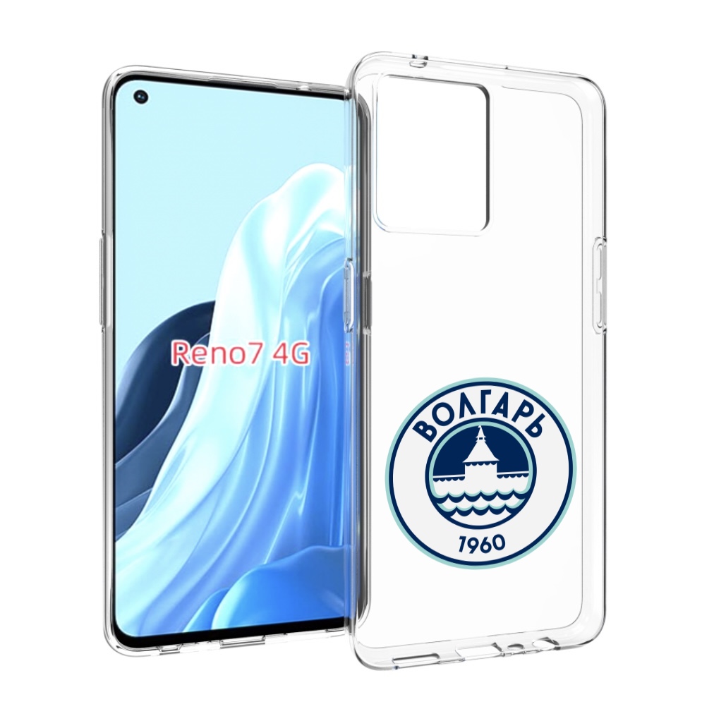 

Чехол MyPads фк волгарь астрахань для OPPO RENO 7 4G, Прозрачный, Tocco