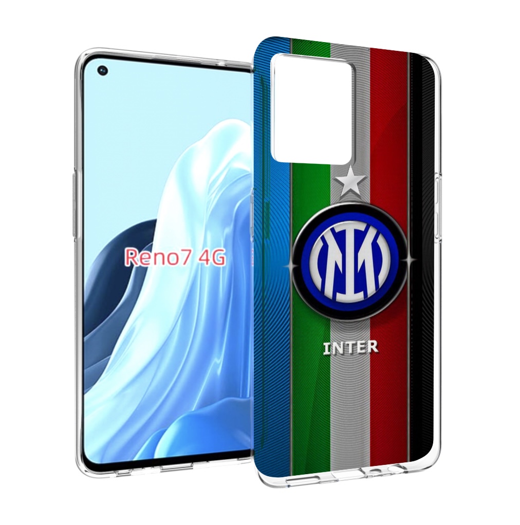 

Чехол MyPads фк интер милан для OPPO RENO 7 4G, Прозрачный, Tocco