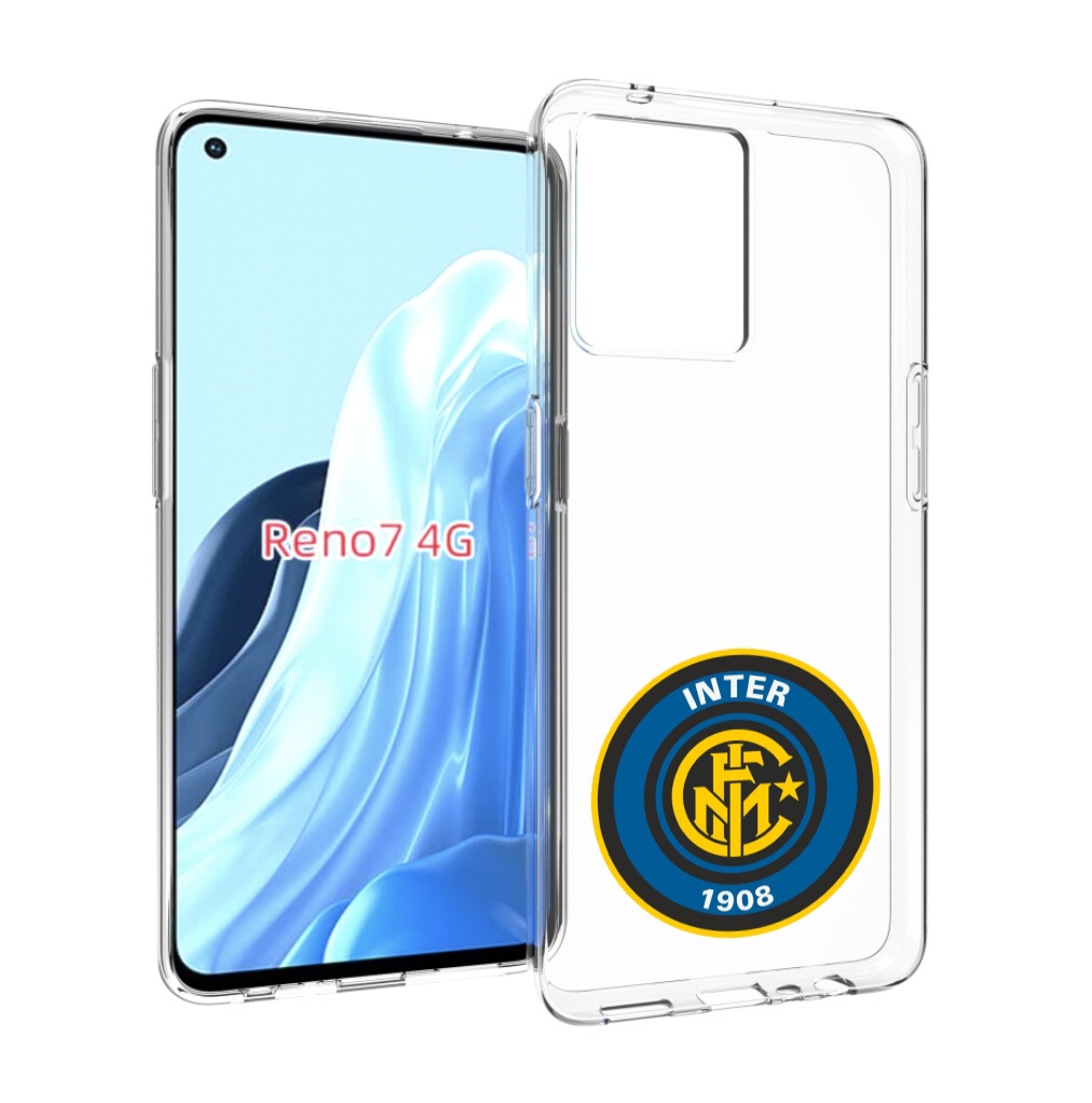 

Чехол MyPads фк интер мужской для OPPO RENO 7 4G, Прозрачный, Tocco