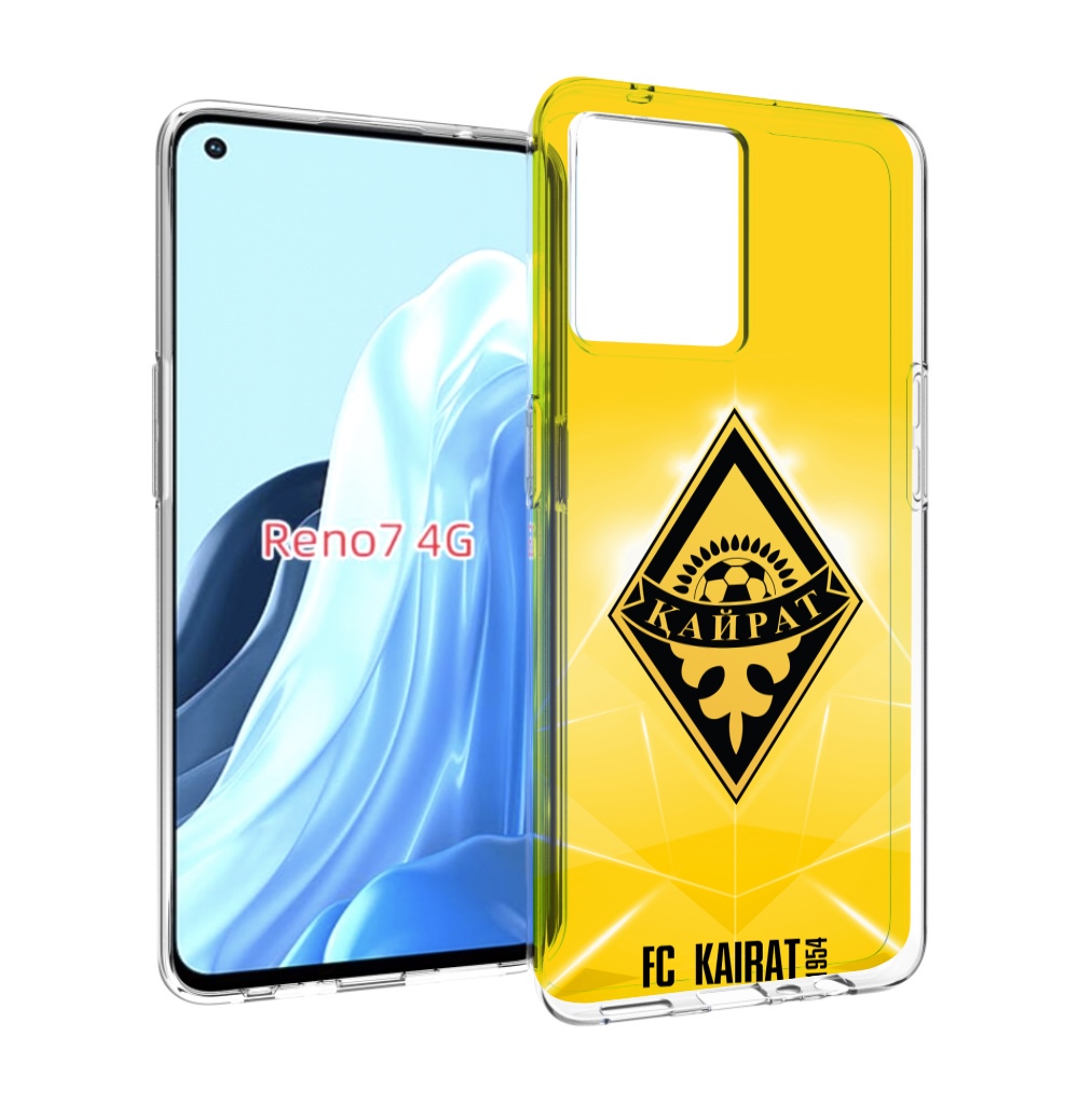

Чехол MyPads фк каират алматы для OPPO RENO 7 4G, Прозрачный, Tocco