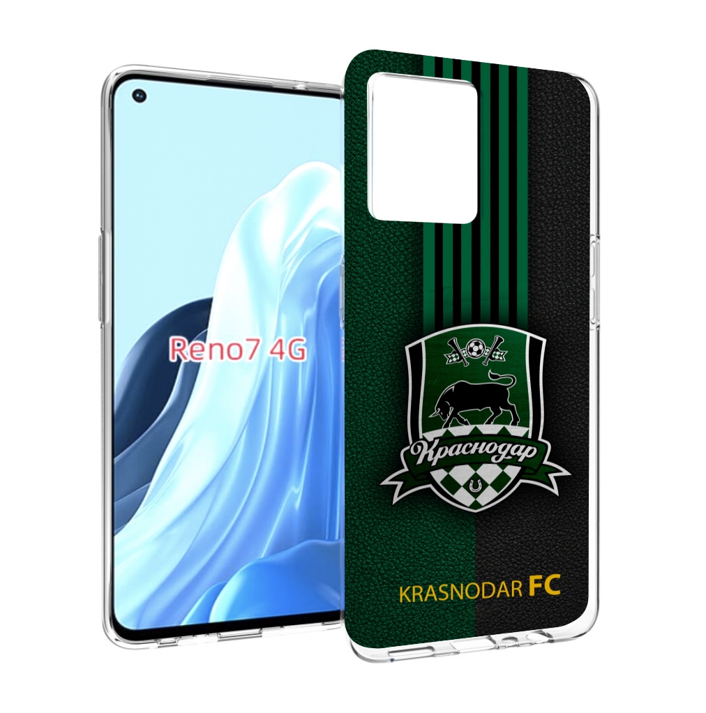 

Чехол MyPads фк краснодар мужской для OPPO RENO 7 4G, Прозрачный, Tocco