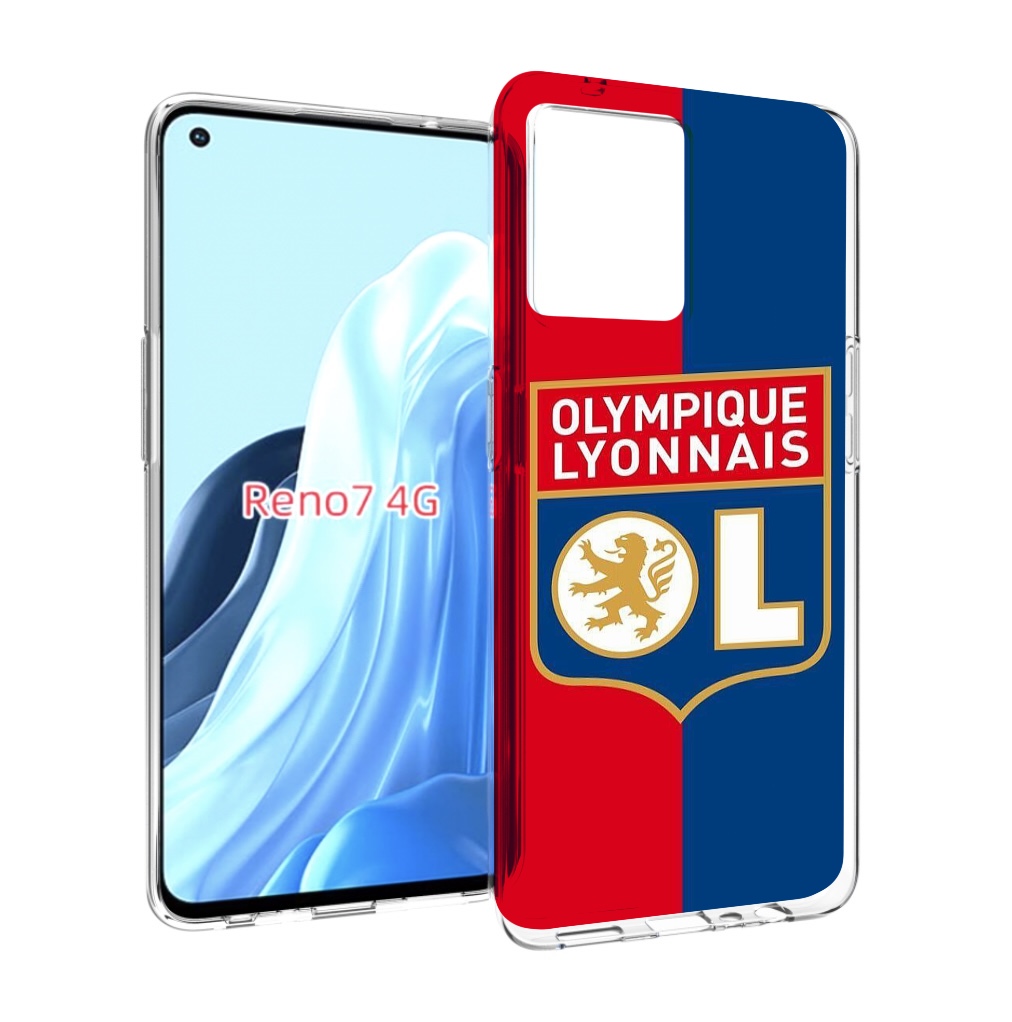 

Чехол MyPads фк лион эмблема для OPPO RENO 7 4G, Прозрачный, Tocco