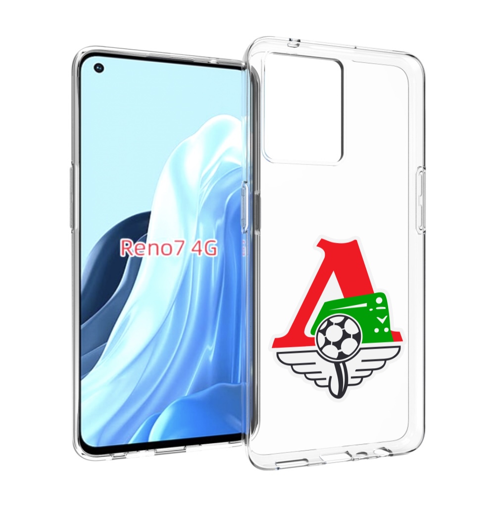 

Чехол MyPads фк локомотив москва мужской для OPPO RENO 7 4G, Прозрачный, Tocco