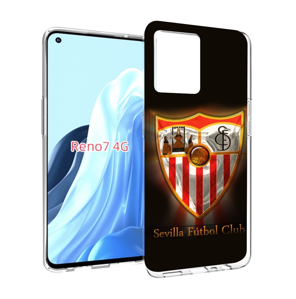 

Чехол MyPads фк севилья испания мужской для OPPO RENO 7 4G, Прозрачный, Tocco