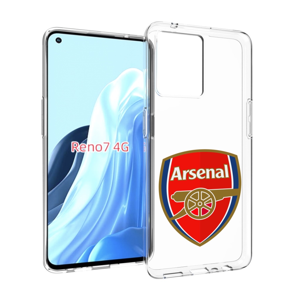 

Чехол MyPads фк-арсенал-2 для OPPO RENO 7 4G, Прозрачный, Tocco