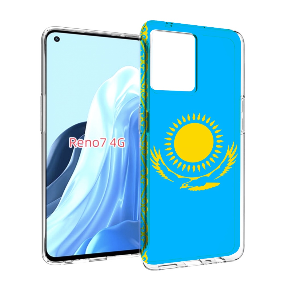 

Чехол MyPads флаг Казахстана-1 для OPPO RENO 7 4G, Прозрачный, Tocco