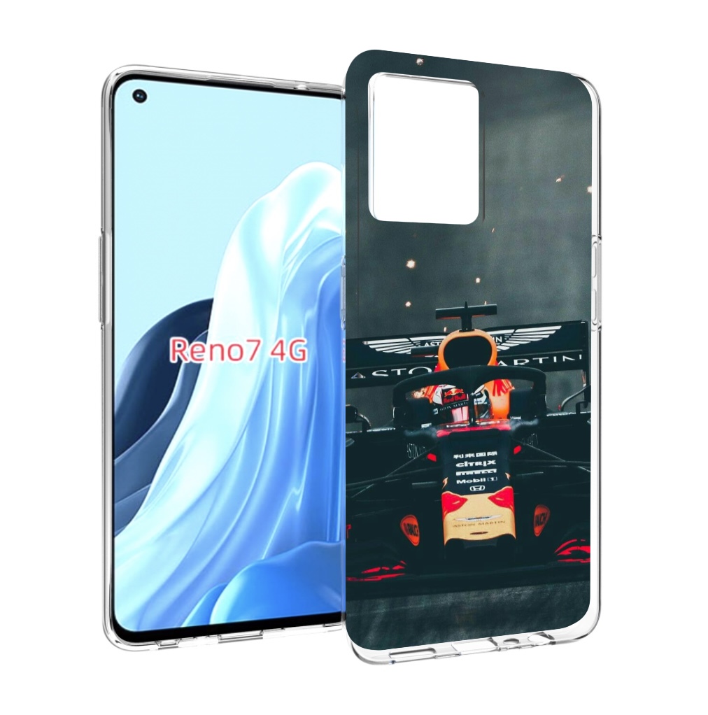

Чехол MyPads формула 1 астон мартин для OPPO RENO 7 4G, Прозрачный, Tocco