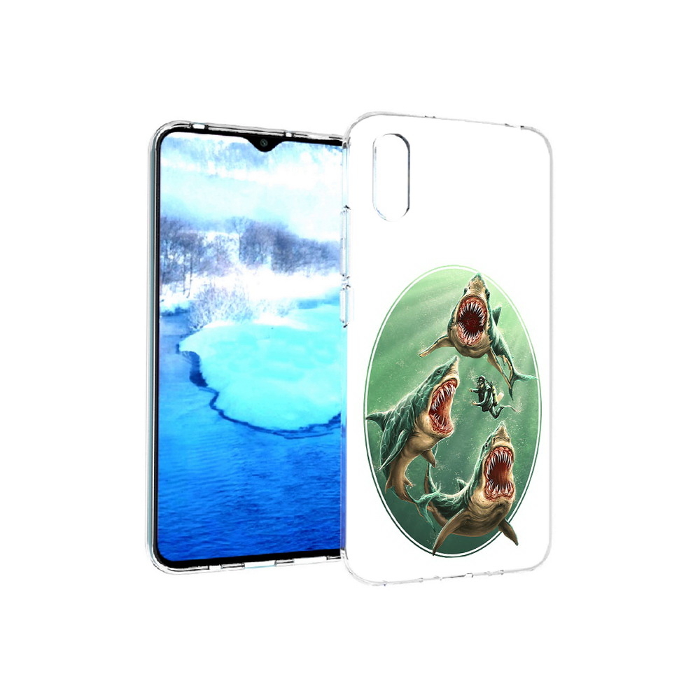 

Чехол MyPads Tocco для Xiaomi Redmi 9A синяя бездна (PT151022.270.600), Прозрачный, Tocco