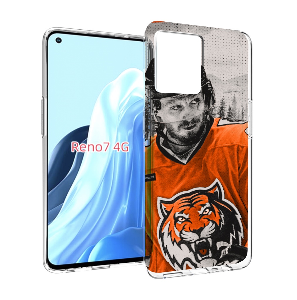 

Чехол MyPads хк амур мужской для OPPO RENO 7 4G, Прозрачный, Tocco