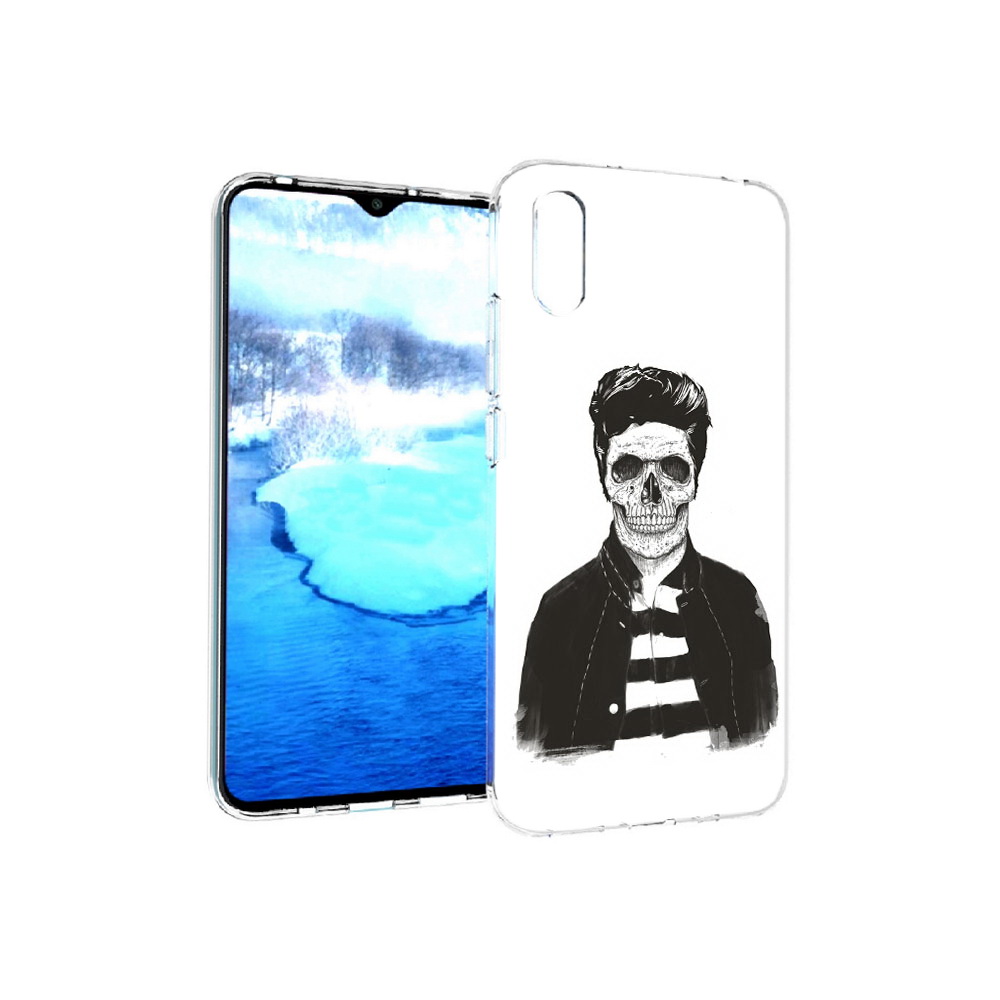 

Чехол MyPads Tocco для Xiaomi Redmi 9A скелет (PT151022.270.604), Прозрачный, Tocco