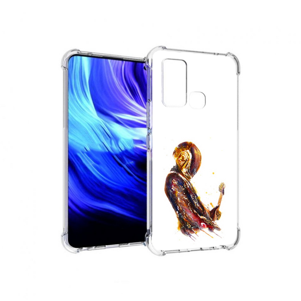 

Чехол MyPads Tocco для Vivo Z6 космо-музыкант (PT226976.399.393), Прозрачный, Tocco