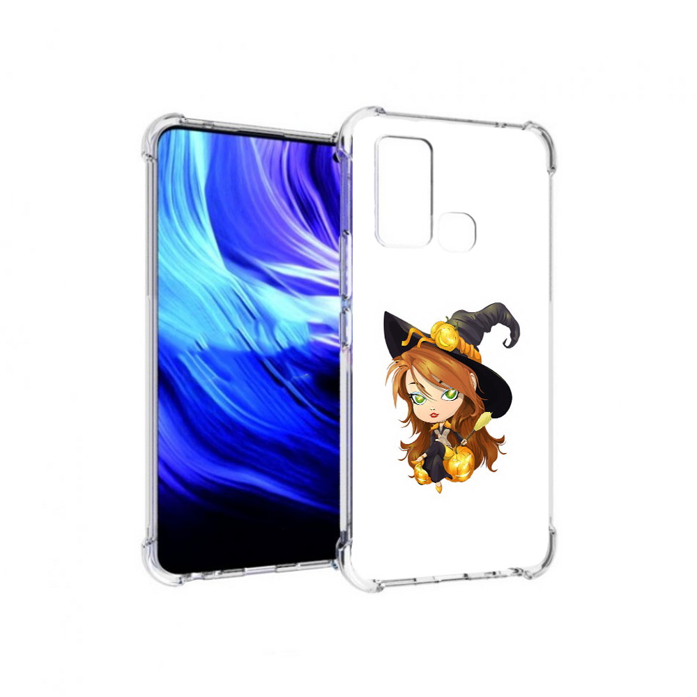 

Чехол MyPads Tocco для Vivo Z6 Ведьмочка (PT226976.399.40), Прозрачный, Tocco