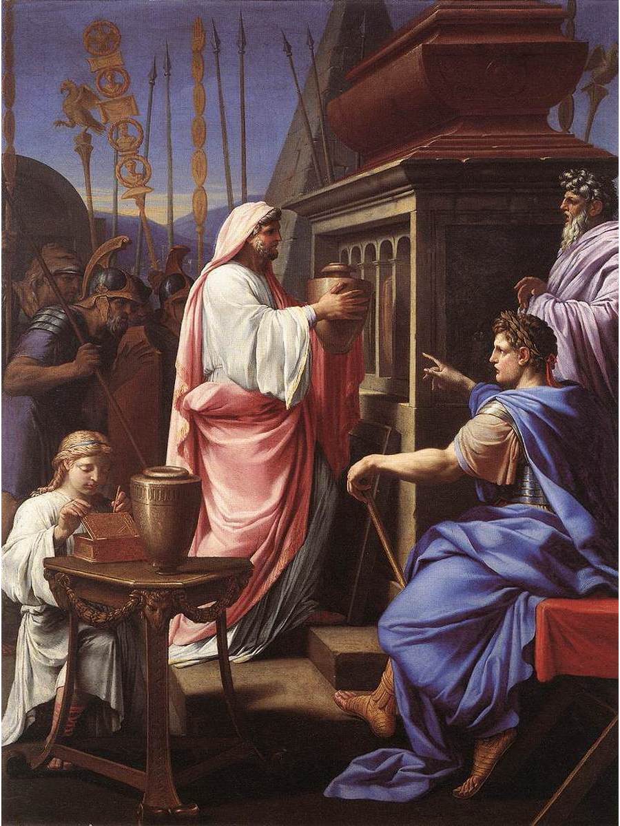 

Постер DRABS A3 Лесюэр Эсташ Caligula Depositing the Ashes of his Mother and Brother