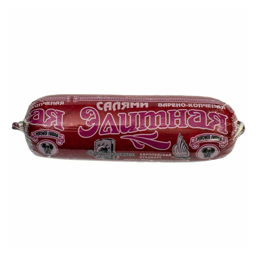 

Колбаса варено-копченая Мясная лавка Салями элитная мини