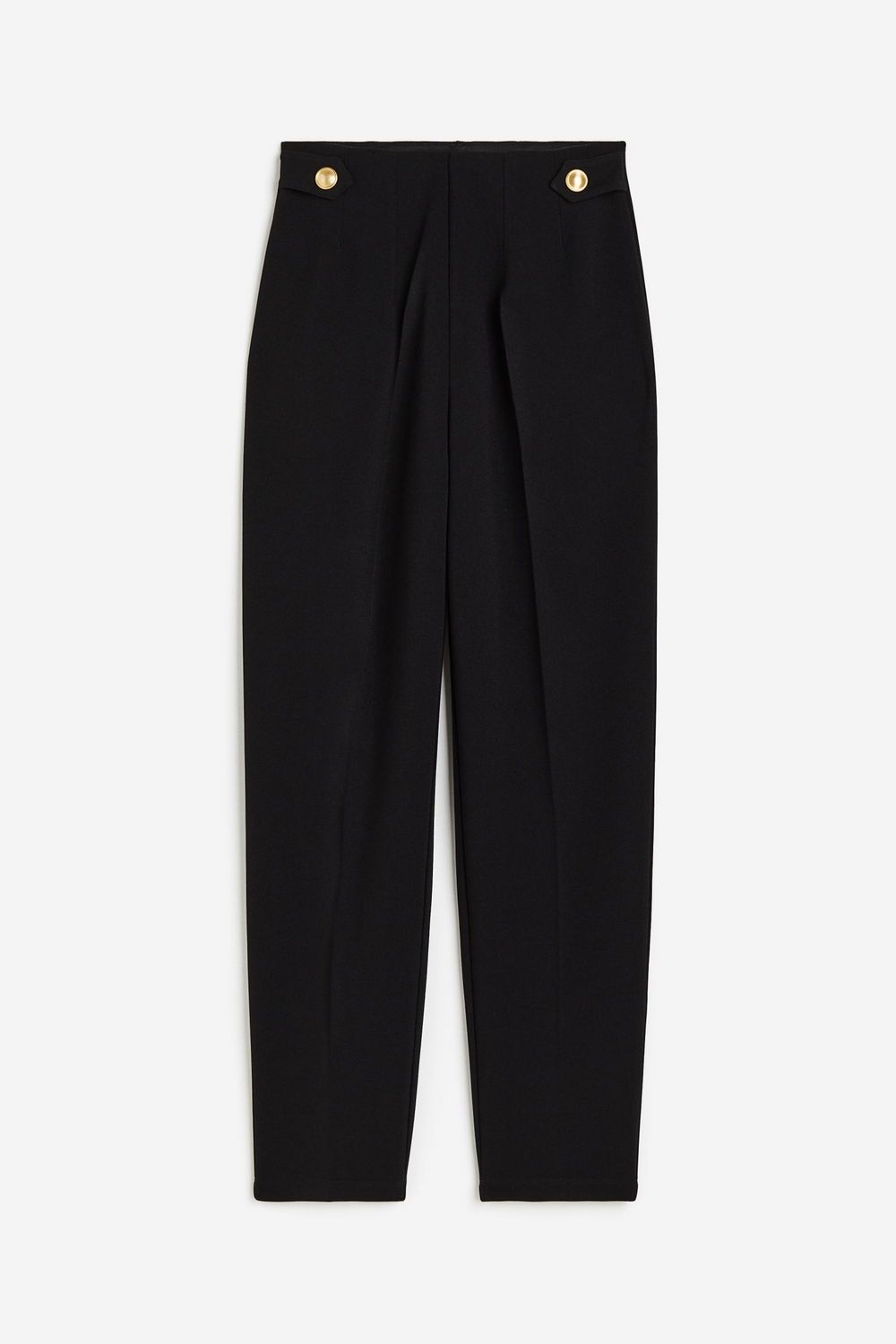 

Брюки женские H&M 1216397 черные S, Черный, 1216397