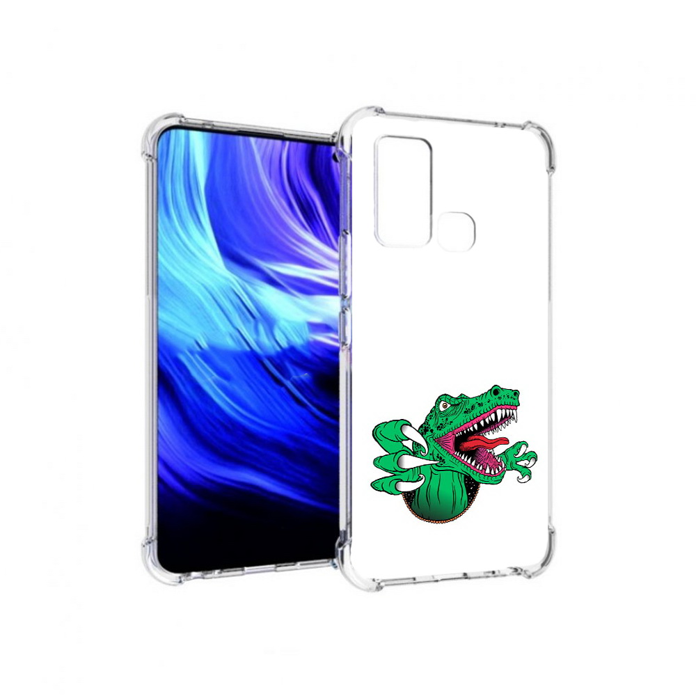 

Чехол MyPads Tocco для Vivo Z6 крокодил (PT226976.399.417), Прозрачный, Tocco