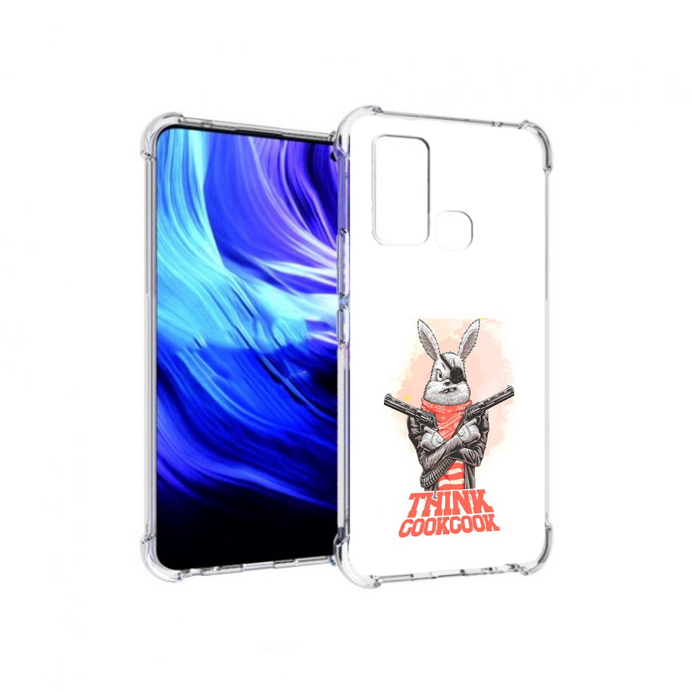 

Чехол MyPads Tocco для Vivo Z6 кролик пират (PT226976.399.419), Прозрачный, Tocco