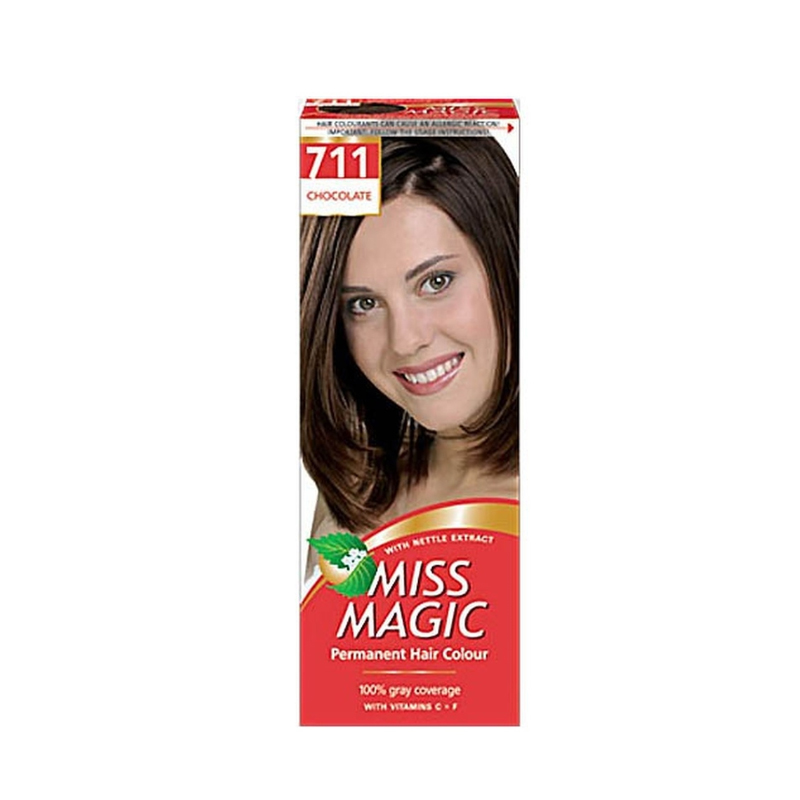 Стойкая краска для волос Miss Magic Miss Magic т.711 Шоколад 50 мл magic alatai масло для волос здоровье и блеск 100 0