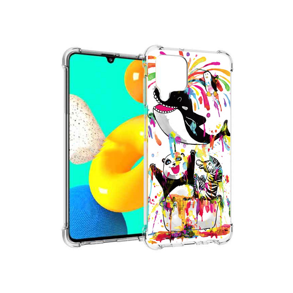 

Чехол MyPads Tocco для Samsung Galaxy M32 Хиппи кит (PT161818.523.191), Прозрачный, Tocco