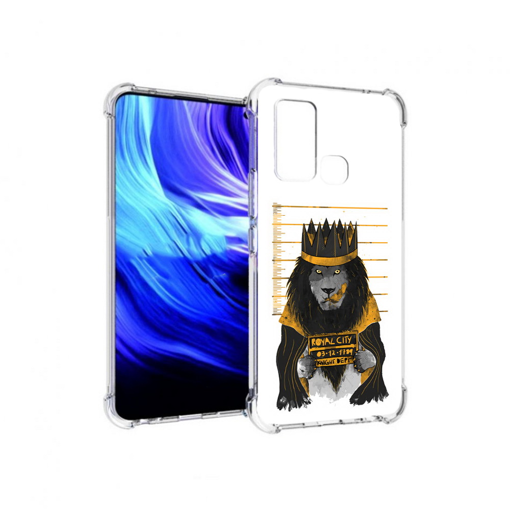 

Чехол MyPads Tocco для Vivo Z6 лев в законе (PT226976.399.435), Прозрачный, Tocco