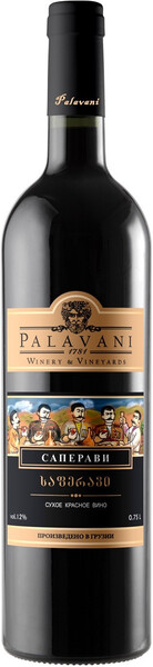 

Вино Palavani Saperavi красное, сухое, 750 мл