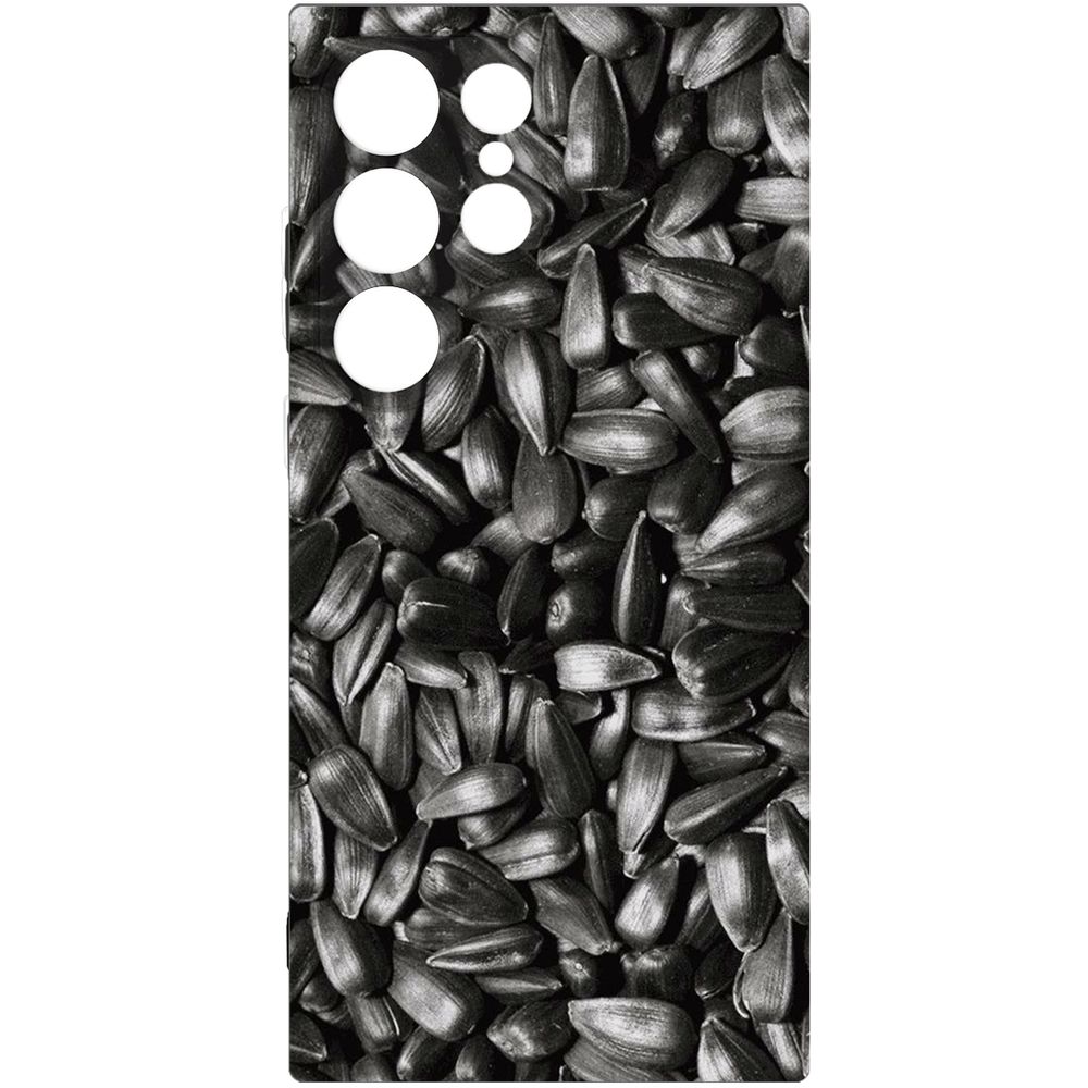 

Чехол-накладка Krutoff Soft Case Семечки для Samsung Galaxy S24 Ultra черный