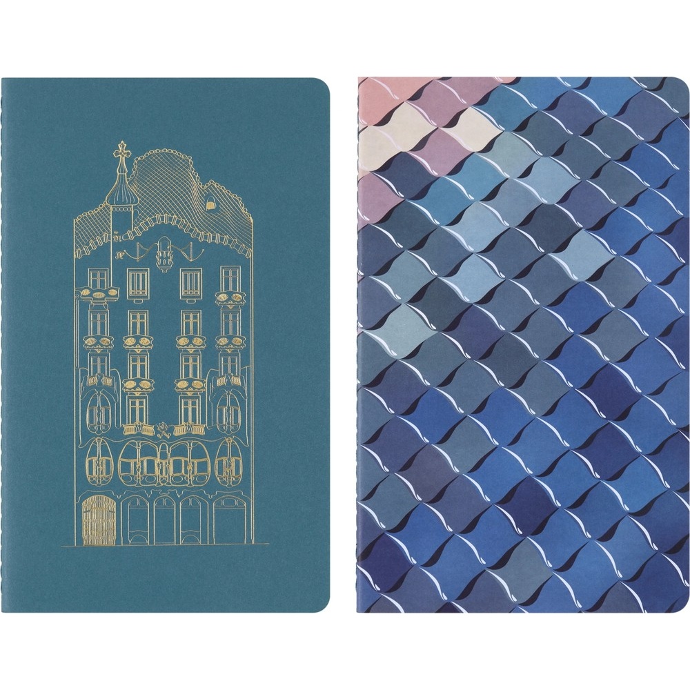

SECAHL6865CBATLLO Набор moleskine limited edition casa batllo блокнот 2шт линейка, синий