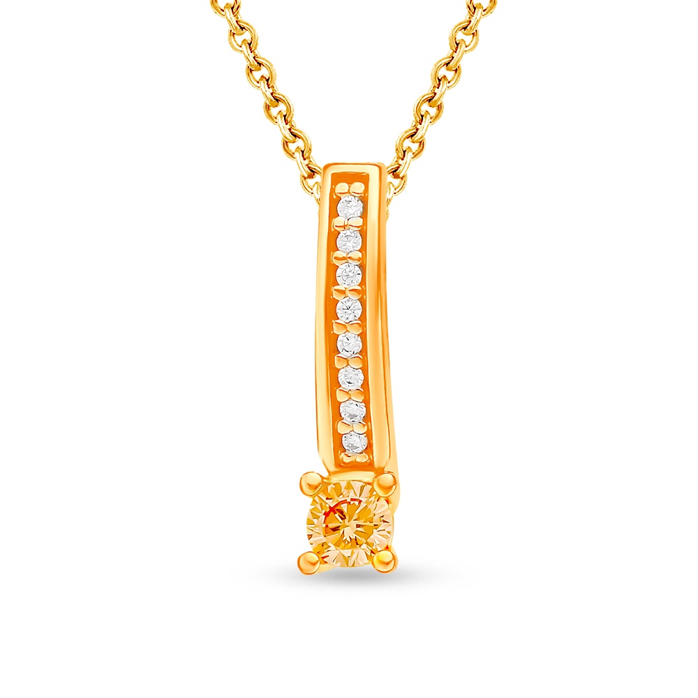 

Кулон из серебра с фианитом 585Gold 703006601, 703006601