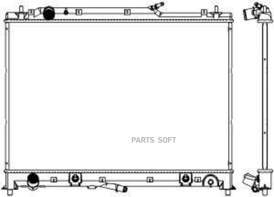 Радиатор SAKURA 33018501