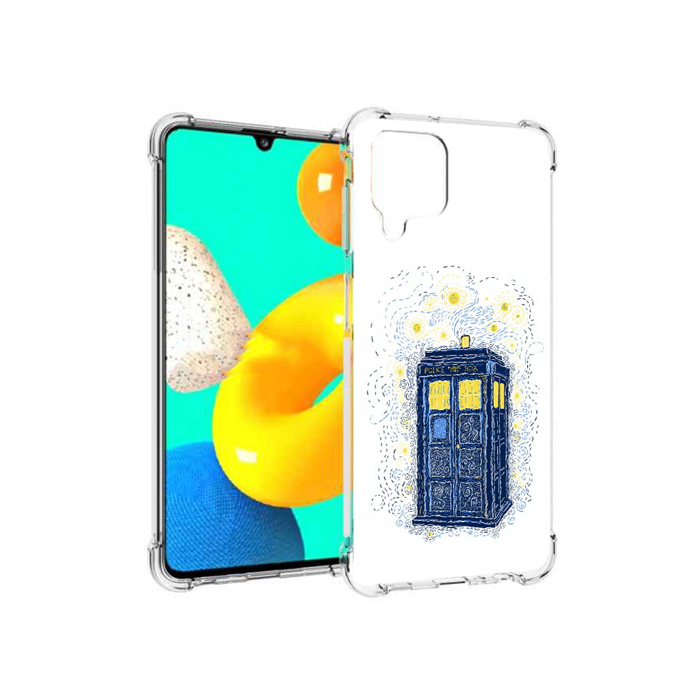 

Чехол MyPads Tocco для Samsung Galaxy M32 будка рисунок (PT161818.523.249), Прозрачный, Tocco