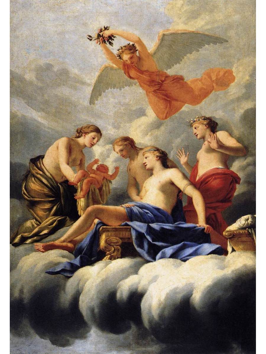 

Постер DRABS A3 Лесюэр Эсташ The Birth of Cupid