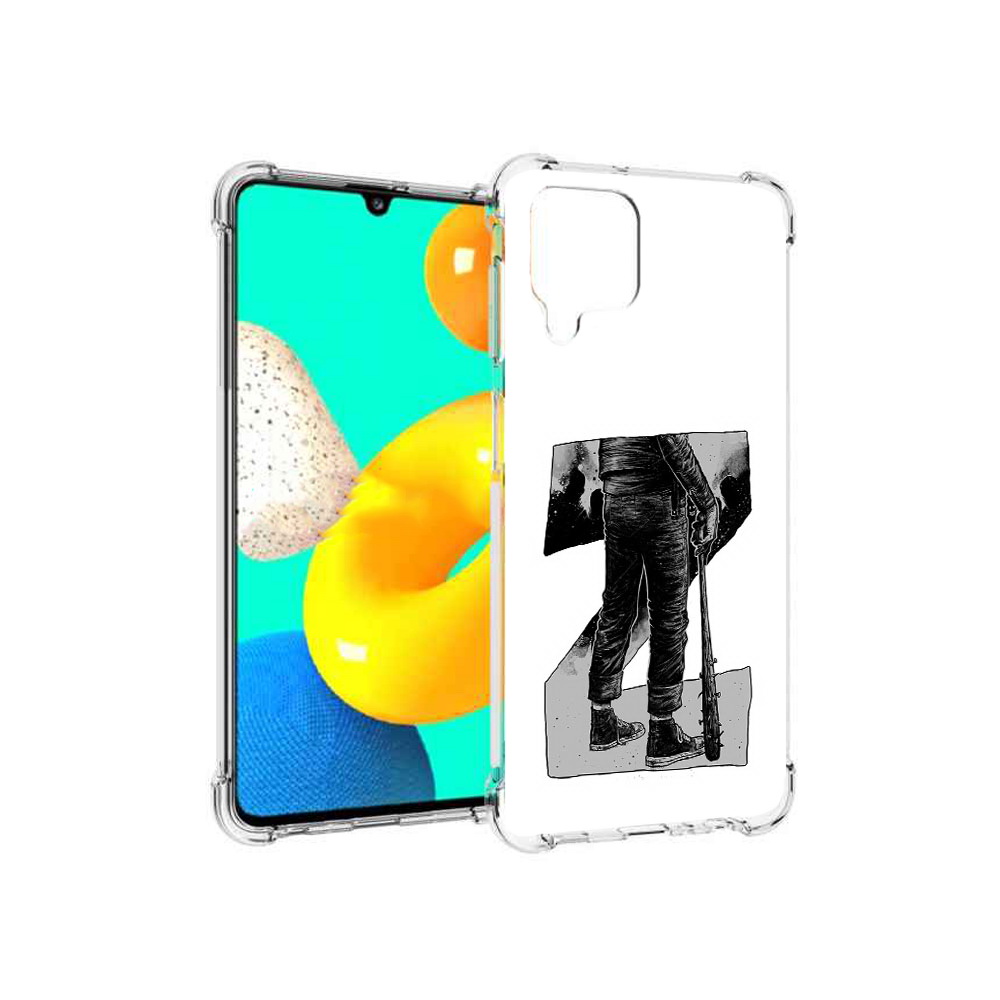 

Чехол MyPads Tocco для Samsung Galaxy M32 воин черно белый (PT161818.523.265), Tocco