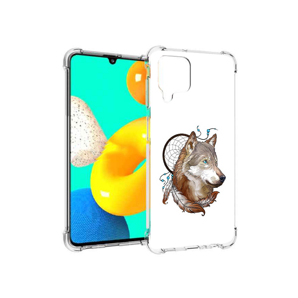 

Чехол MyPads Tocco для Samsung Galaxy M32 волк и ловец снов (PT161818.523.269), Прозрачный, Tocco