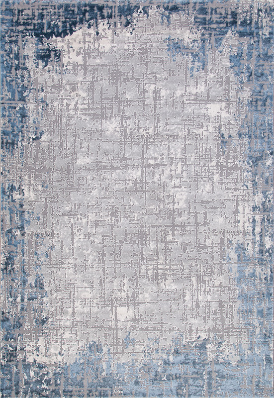 

Ковер турецкий AkTs 240x500 см голубой, 03858-ST-AR