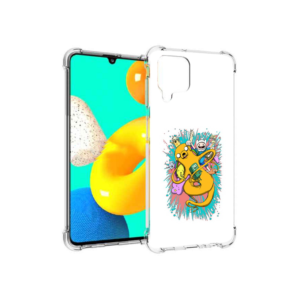 

Чехол MyPads Tocco для Samsung Galaxy M32 время приключений рисунок (PT161818.523.276), Прозрачный, Tocco