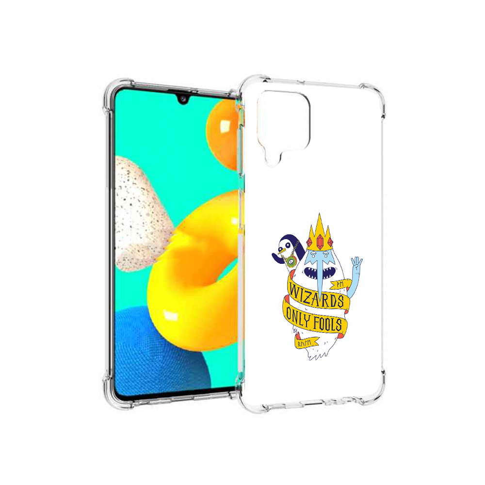 

Чехол MyPads Tocco для Samsung Galaxy M32 время приключений снежный король, Прозрачный, Tocco