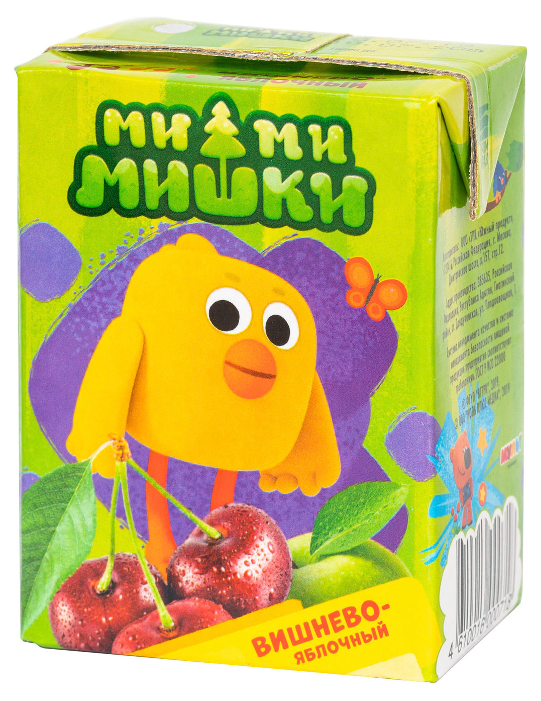 

Нектар Южный продукт Ми-ми-мишки вишнево-яблочный 200 мл