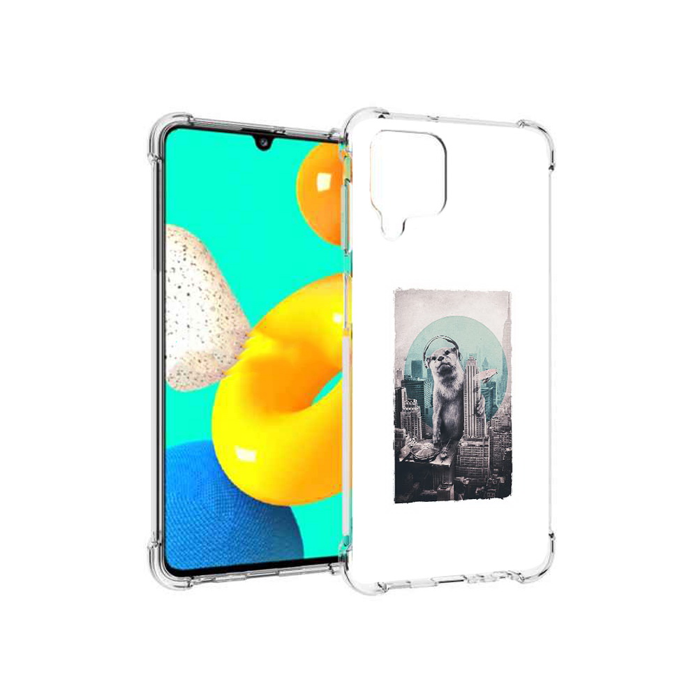 Чехол MyPads Tocco для Samsung Galaxy M32 выдра в городе (PT161818.523.283)