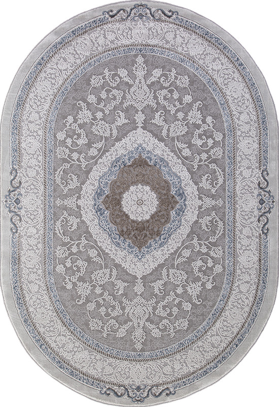 

Ковер турецкий AkTs 80x150 см голубой, 03874-AR