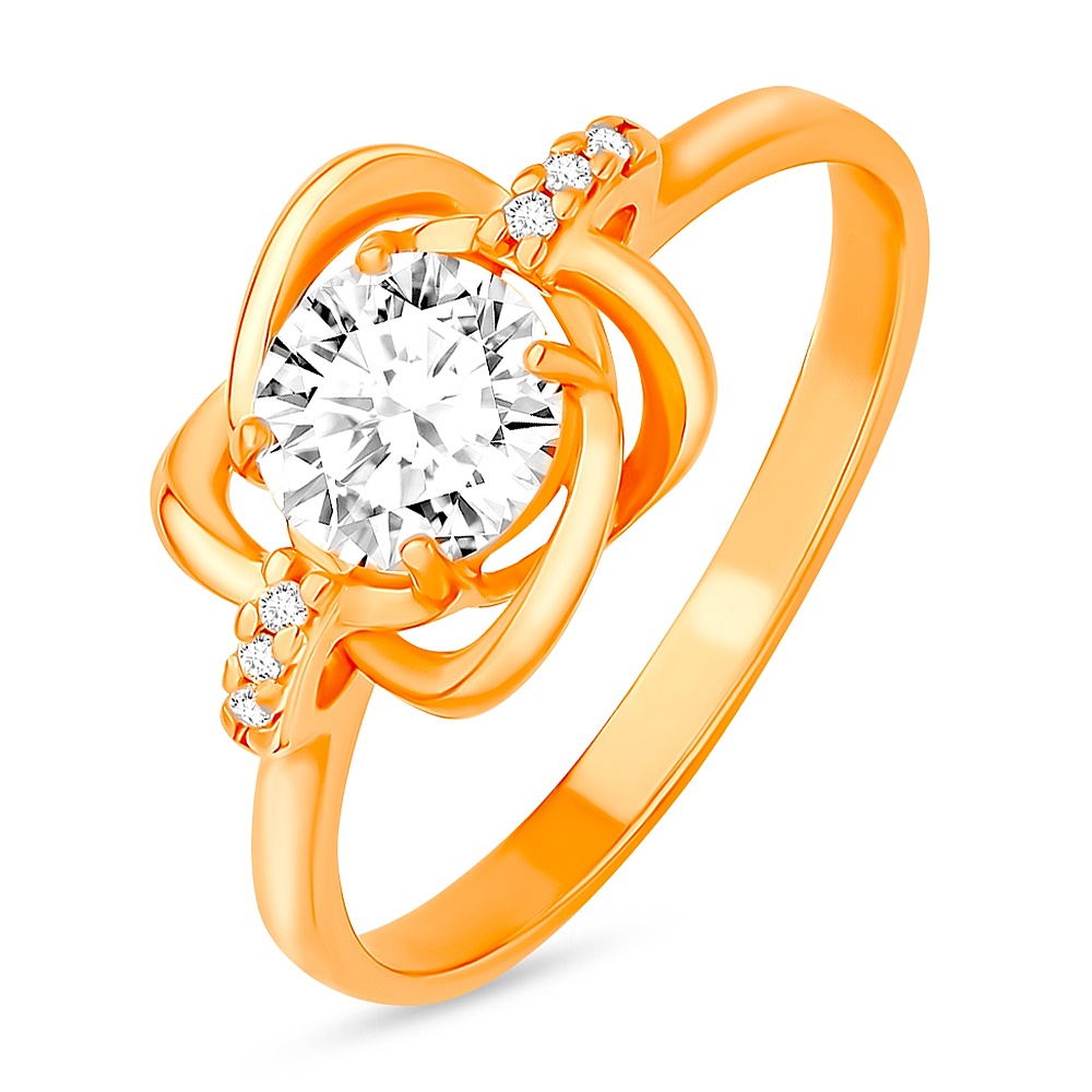 

Кольцо из серебра с фианитом р.  585Gold 701012391, 701012391