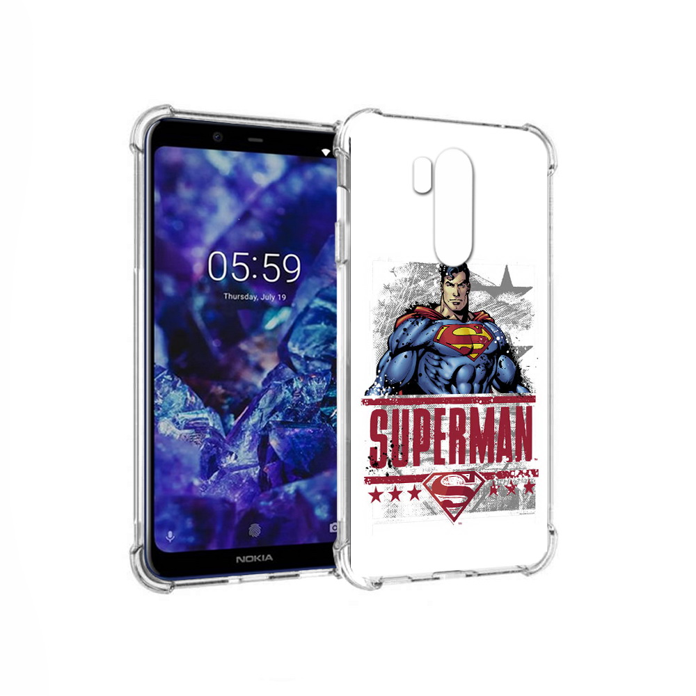 

Чехол MyPads Tocco для Nokia X7 рисунок супермен (PT123767.122.583), Прозрачный, Tocco