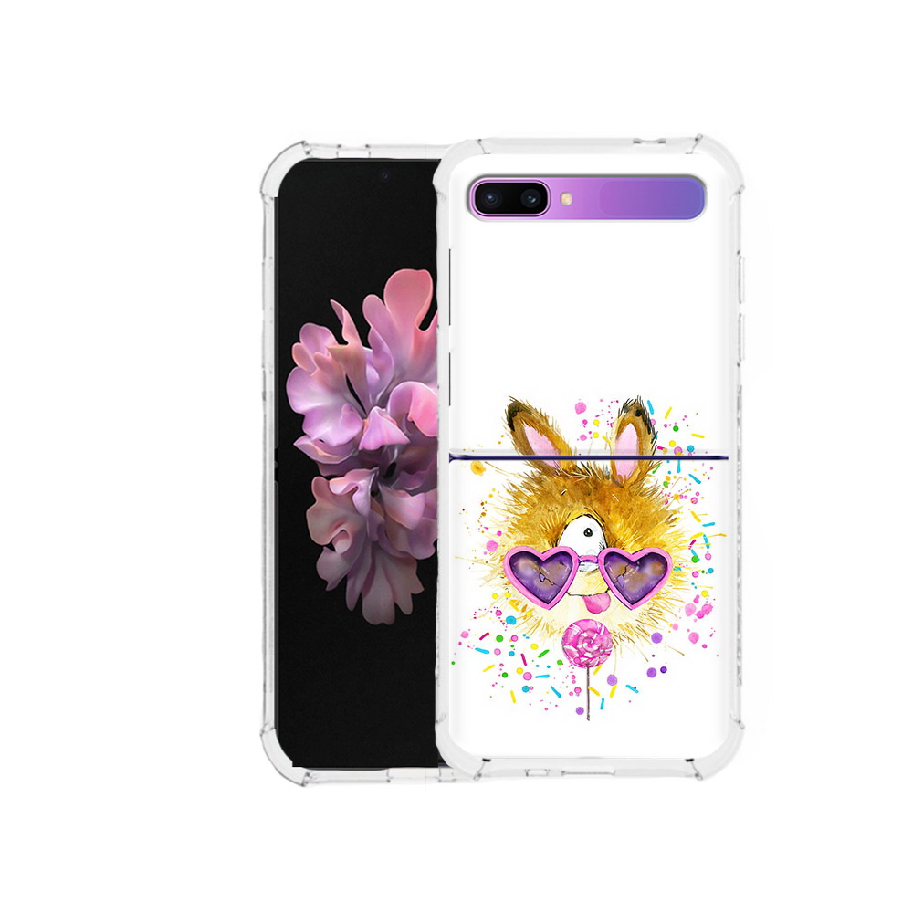 

Чехол MyPads Tocco для Samsung Galaxy Z Flip Чупя (PT226935.587.201), Прозрачный, Tocco