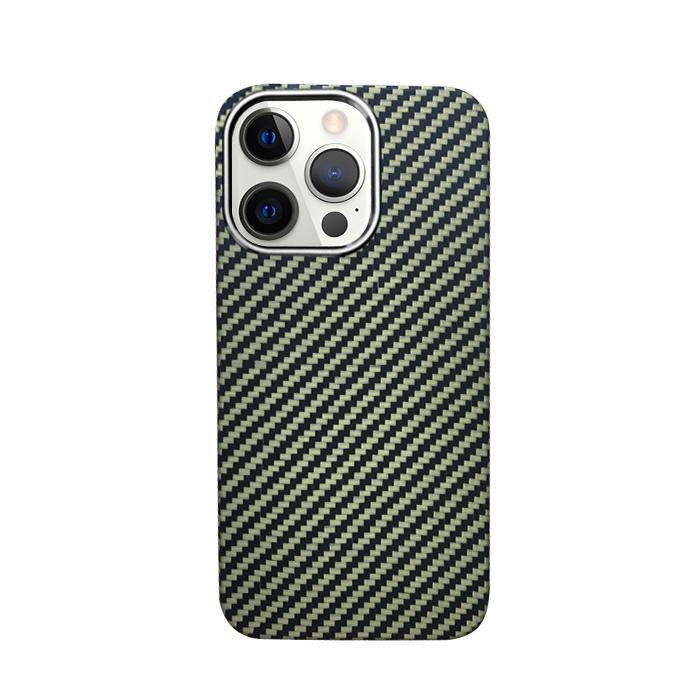 фото Чехол k-doo kevlar для iphone 13 pro max, арамид, ударопрочный, ультратонкий, зеленый